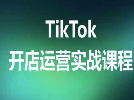 TikTok开店运营实战课程，TK跨境电商实操全流程-8U创业网