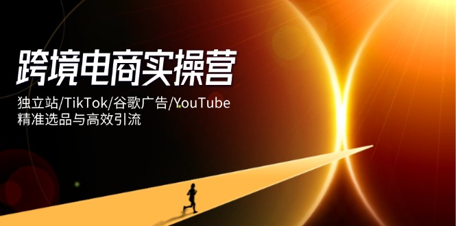 （14419期）跨境电商实操营：独立站/TikTok/谷歌广告/YouTube，精准选品与高效引流-8U创业网