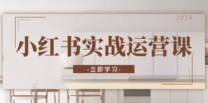 小红书实战运营课：从开通店铺到直播话术，打造爆款笔记与高效直播-8U创业网