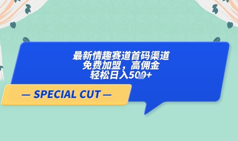 【轻云】最新情趣赛道首码渠道，免费加盟，高佣金，轻松日入5张+-8U创业网