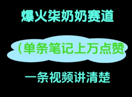 小红书爆火柒奶奶，13 天涨粉 8.7 W，全流程拆解-8U创业网