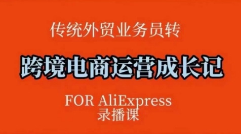 跨境电商速卖通运营课，​运营方法论+后台实操，逻辑清晰-8U创业网