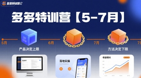 多多特训营【5-7月】产品决定上限，方法决定下限，各种玩法技巧落地实操-8U创业网
