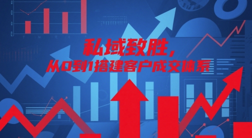 私域致胜，从0到1搭建客户成交体系-8U创业网