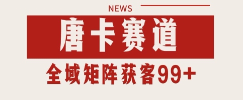 唐卡赛道私域引流获客 自热矩阵SOP日引流99+精准客资【揭秘】-8U创业网