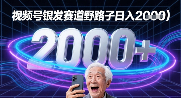 蝴蝶号银发赛道流量密码野路子日入多张-8U创业网