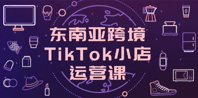 （14390期）东南亚跨境TikTok小店运营课，掌握店铺设置与流量转化核心技巧-8U创业网