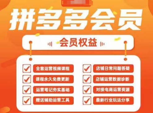 2025拼多多运营实战课，40节全流程教学，覆盖拼多多运营全链路-8U创业网