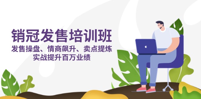 （14203期）销冠 发售培训班：发售 操盘+情商 飙升+卖点 提炼，实战提升百万业绩-8U创业网