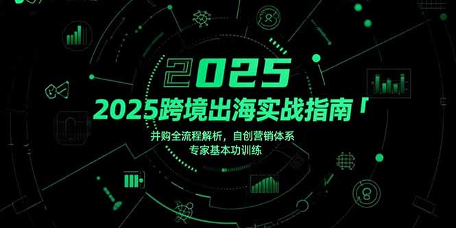 （15503期）2025跨境出海实战指南，并购全流程解析，自创营销体系，专家基本功训练-8U创业网