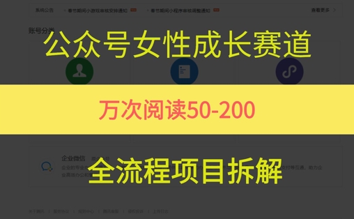 公众号女性赛道，最近爆火系列，条条作品阅读量10w+-8U创业网
