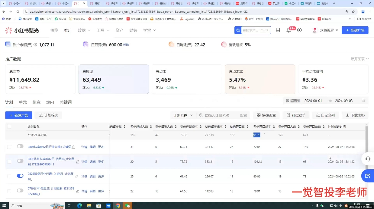 李老师·小红书运营投流，0基础实战教学-8U创业网